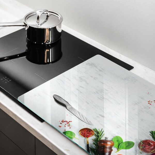 Protège plaque de cuisson Légumes et épices