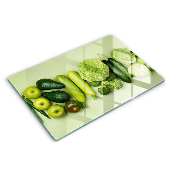 Protège plaque de cuisson Fruits et légumes verts