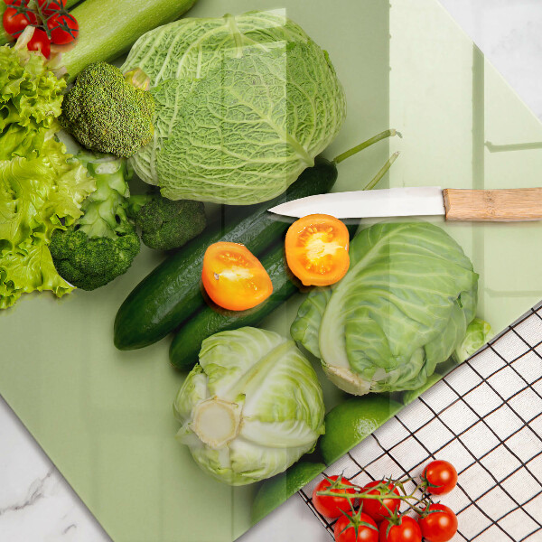 Protège plaque de cuisson Fruits et légumes verts