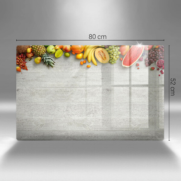 Cache plaque de cuisson Fruits sur les couvertures