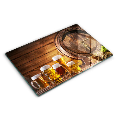 Cache plaque de cuisson Baril de bière