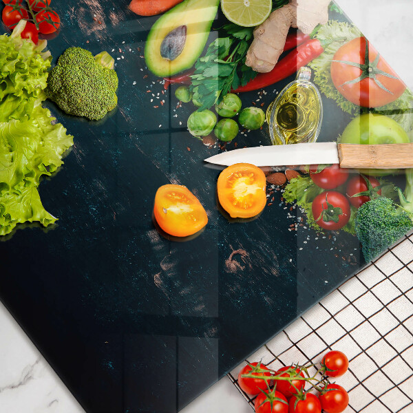 Cache plaque de cuisson Fruits et légumes