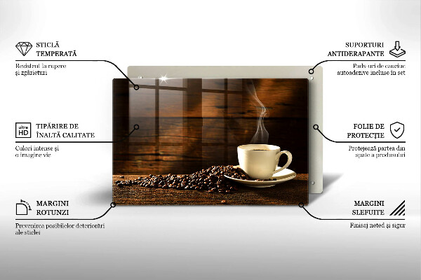 Protection plaque induction Tasse à café en bois