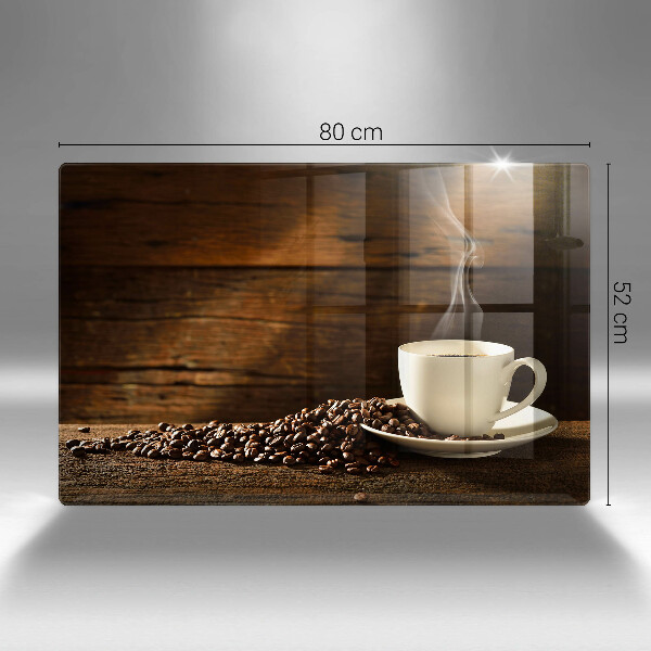 Protection plaque induction Tasse à café en bois