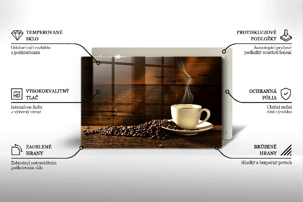 Protection plaque induction Tasse à café en bois