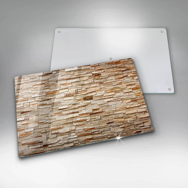 Protection plaque induction Texture des pierres décoratives