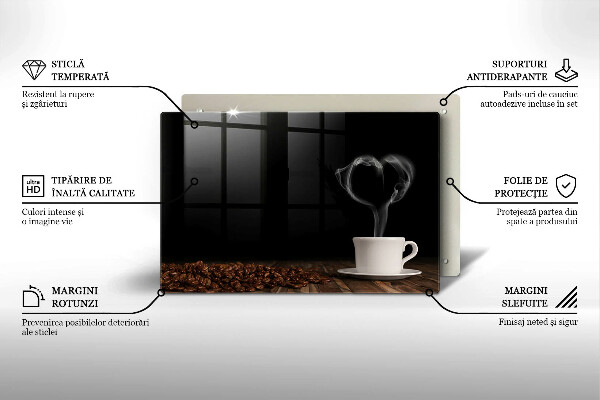 Protection plaque induction Coeur de tasse à café