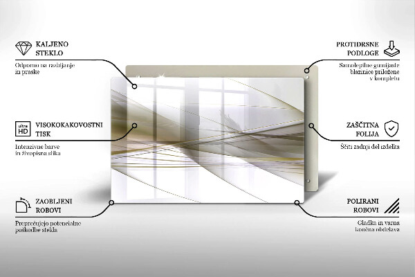 Protection plaque induction Conception de lignes abstraites