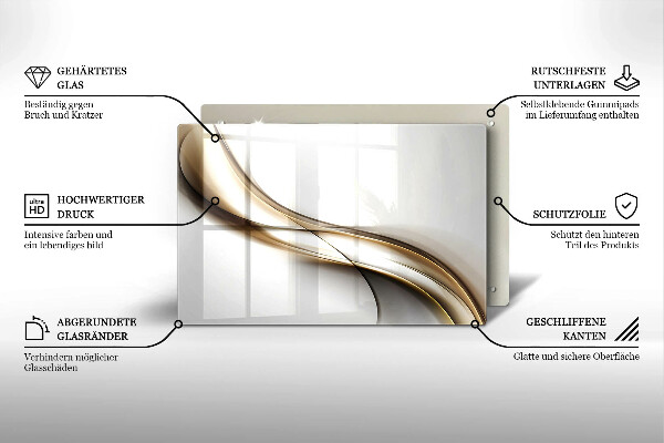 Protection plaque induction Abstraction de lignes douces