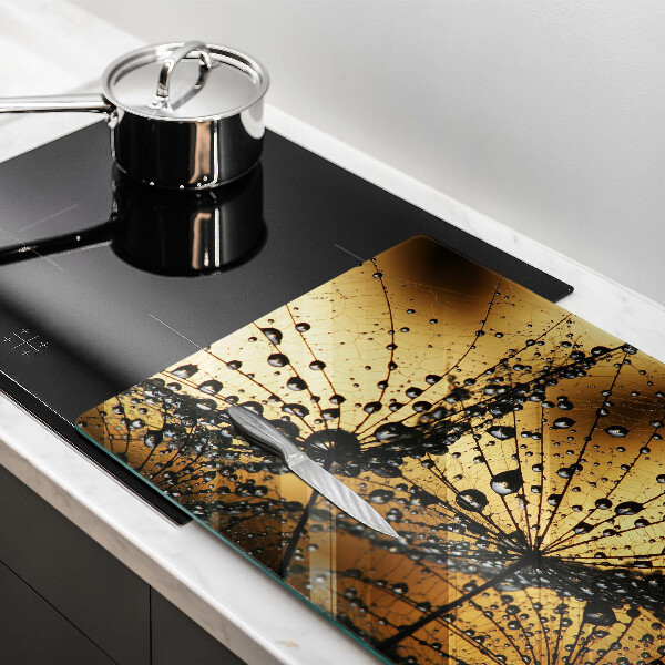 Protection plaque induction Rosée et pissenlits