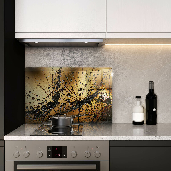 Protection plaque induction Rosée et pissenlits