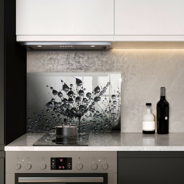 Protection plaque induction Pissenlits et rosée