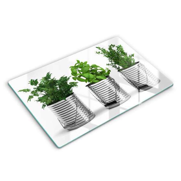 Protection plaque induction Pots de plantes aromatiques