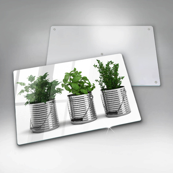 Protection plaque induction Pots de plantes aromatiques