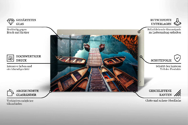 Protection plaque induction Bateaux sur le lac