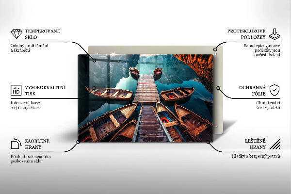 Protection plaque induction Bateaux sur le lac