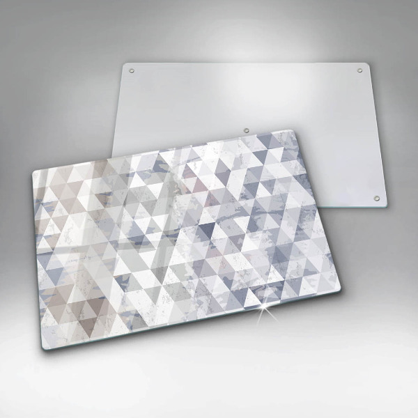 Protection plaque induction Modèle de triangles