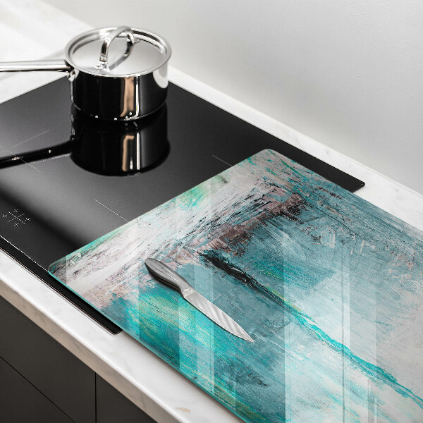 Protection plaque induction Fond d'abstraction de peinture