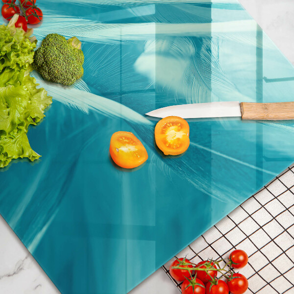 Cache plaque de cuisson Plumes délicates