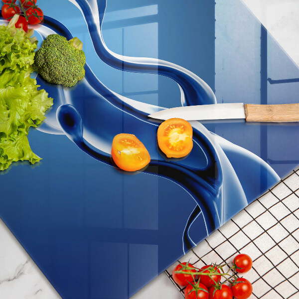 Protège plaque de cuisson Abstraction fluide