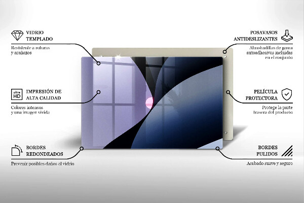 Protection plaque induction Formes abstraites