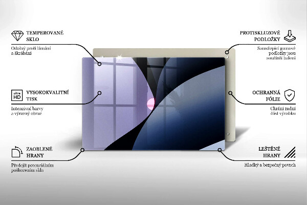 Protection plaque induction Formes abstraites