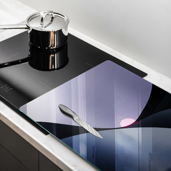 Protection plaque induction Formes abstraites