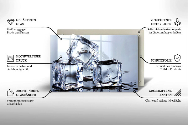 Protection plaque induction Glaçons