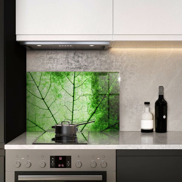 Protection plaque induction Feuille de veine décorative