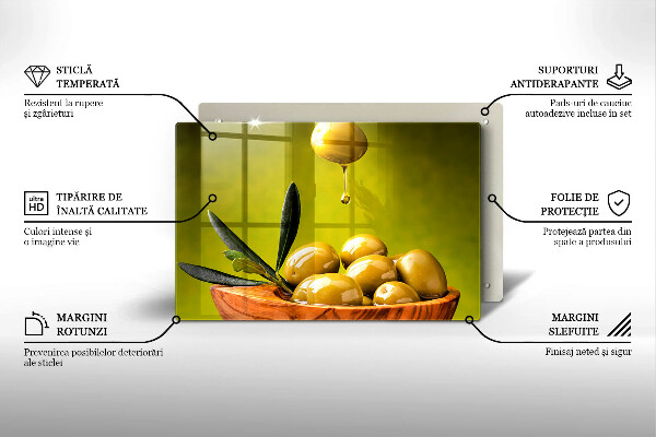 Protection plaque induction Olives savoureuses