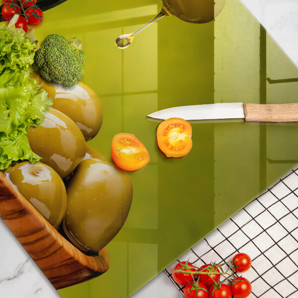 Protection plaque induction Olives savoureuses