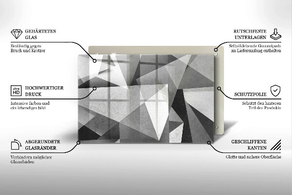 Protection plaque induction Abstraction concrète et nette