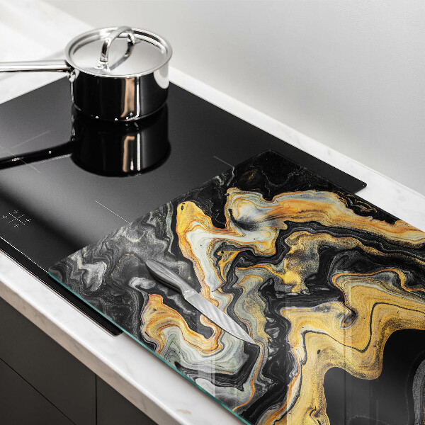 Cache plaque de cuisson Structure abstraite