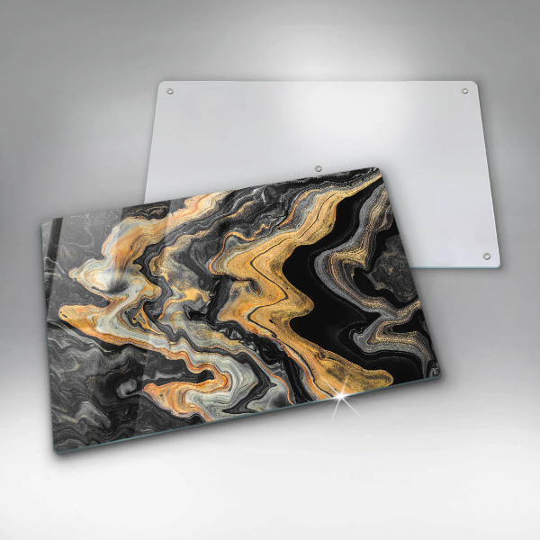 Cache plaque de cuisson Structure abstraite