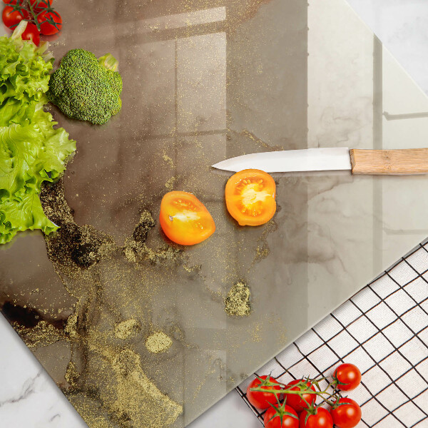 Cache plaque de cuisson Abstraction de l'or