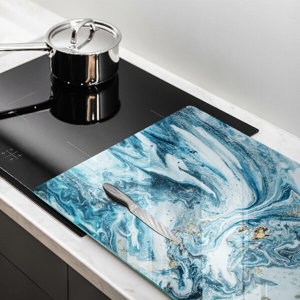 Cache plaque de cuisson Structure avec de l'or