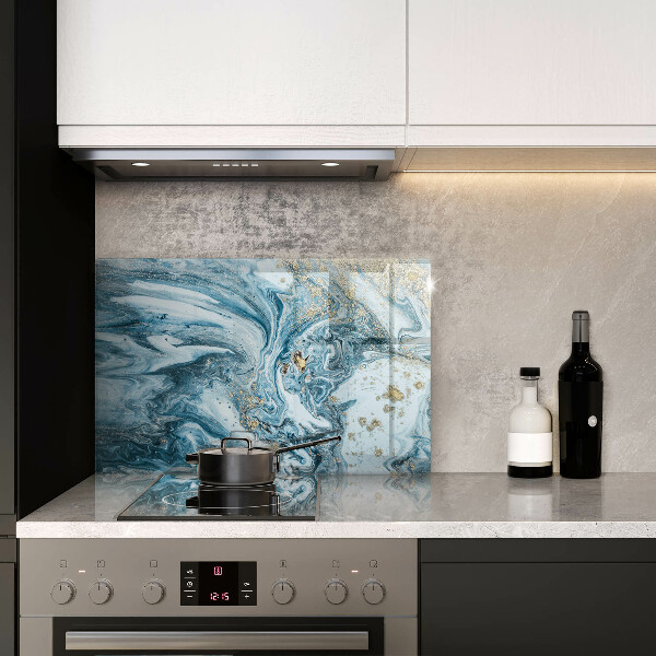 Cache plaque de cuisson Structure avec de l'or