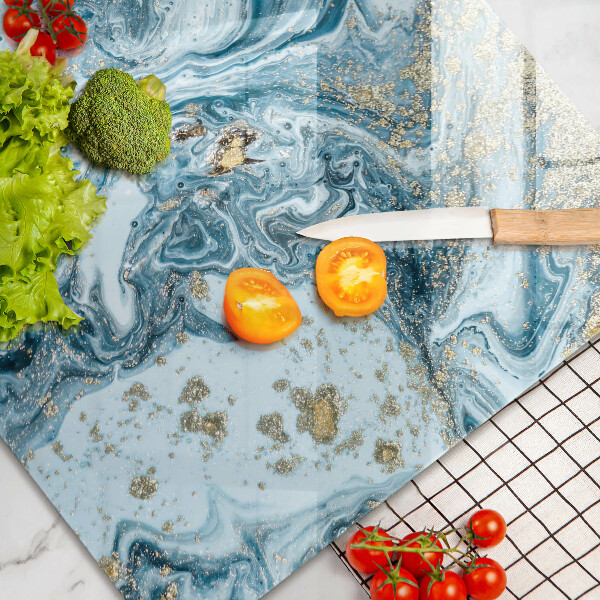 Cache plaque de cuisson Structure avec de l'or