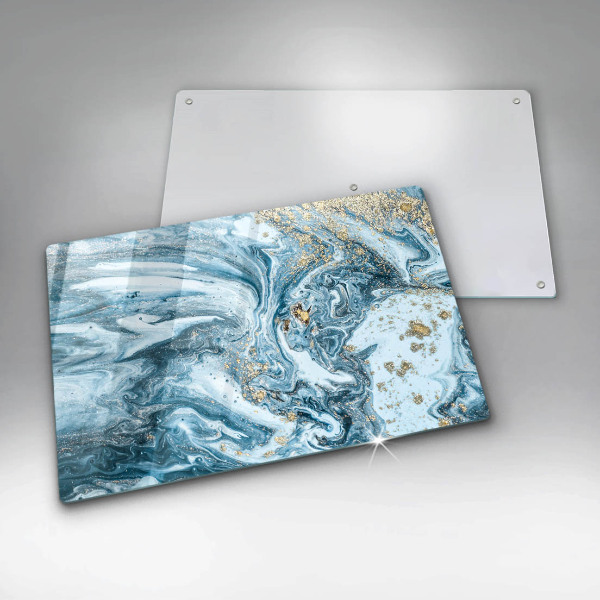 Cache plaque de cuisson Structure avec de l'or