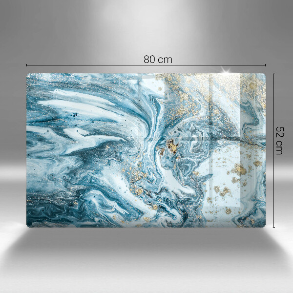 Cache plaque de cuisson Structure avec de l'or