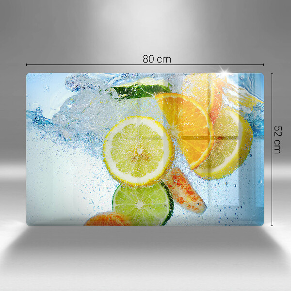 Protection plaque induction Eau d'agrumes juteuse