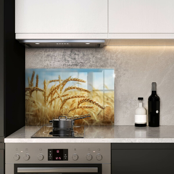 Cache plaque de cuisson Épis de céréales dans le champ