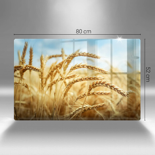 Cache plaque de cuisson Épis de céréales dans le champ