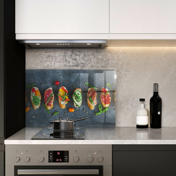 Cache plaque de cuisson Sandwichs colorés