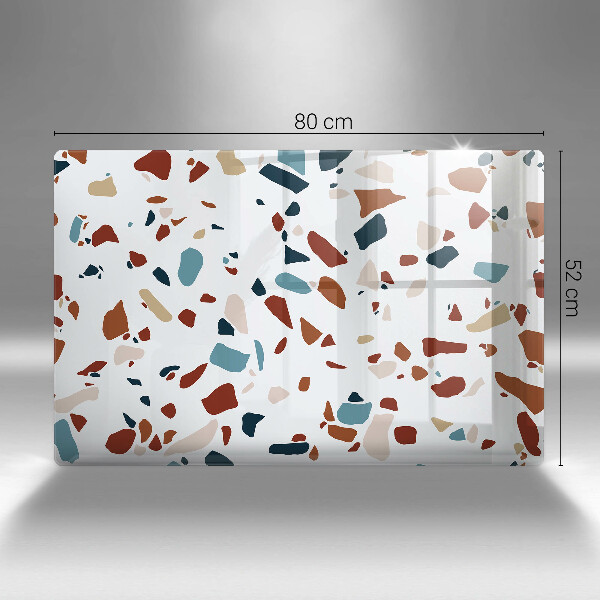 Protège plaque de cuisson Pierre décorative