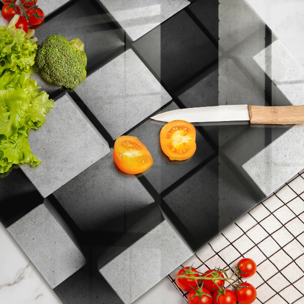 Protège plaque de cuisson Fond de géométrie 3D