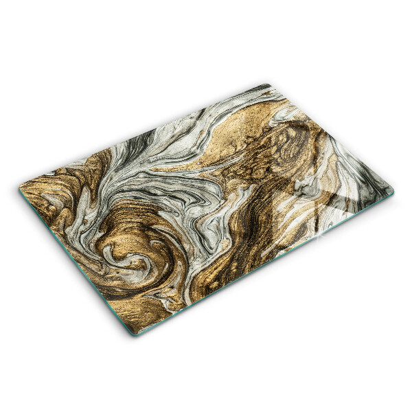 Protège plaque de cuisson Riche abstraction