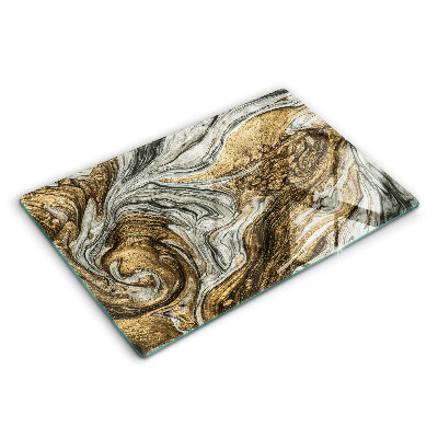 Protège plaque de cuisson Riche abstraction