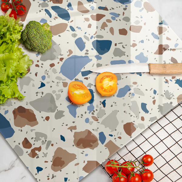 Protège plaque de cuisson Grès décoratif