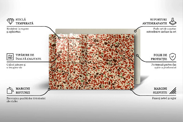 Protège plaque de cuisson Grès fin